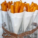 Polenta Fries with Gorgonzola Cream