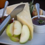 Pecorino Cheese Plate with Rosemary Honey and Apple
