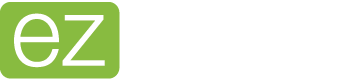 Logo of ezCater catering services featuring a green circle with a lowercase 'ez' next to the word 'cater' in dark gray font.
